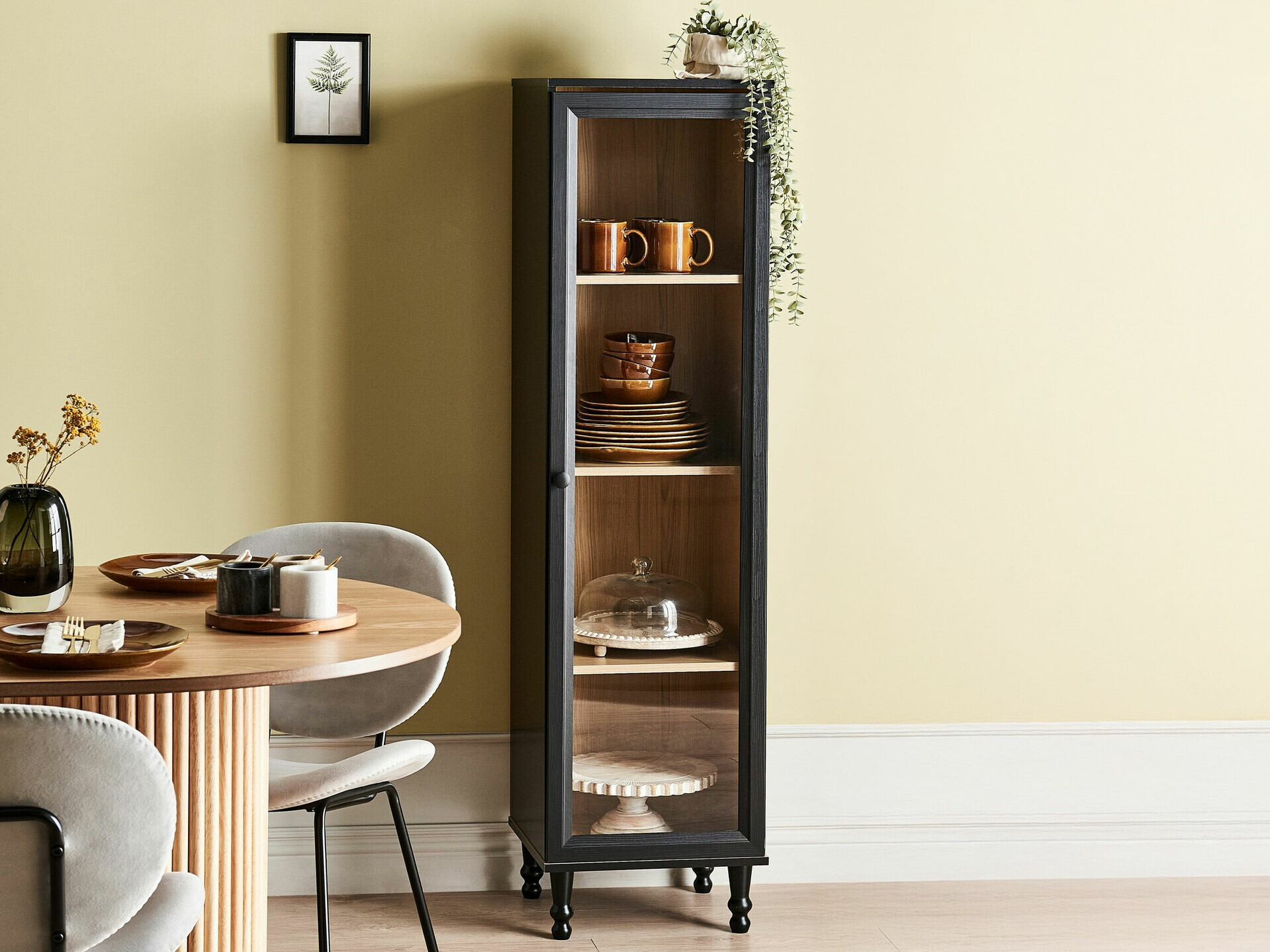 Plaukts Berwyn 2386 (Melns + LIght koks)