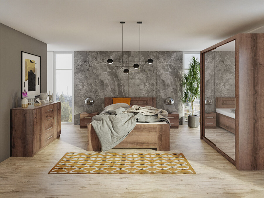 Guļamistabas komplekts Catromi 113 (Monastery ozols)