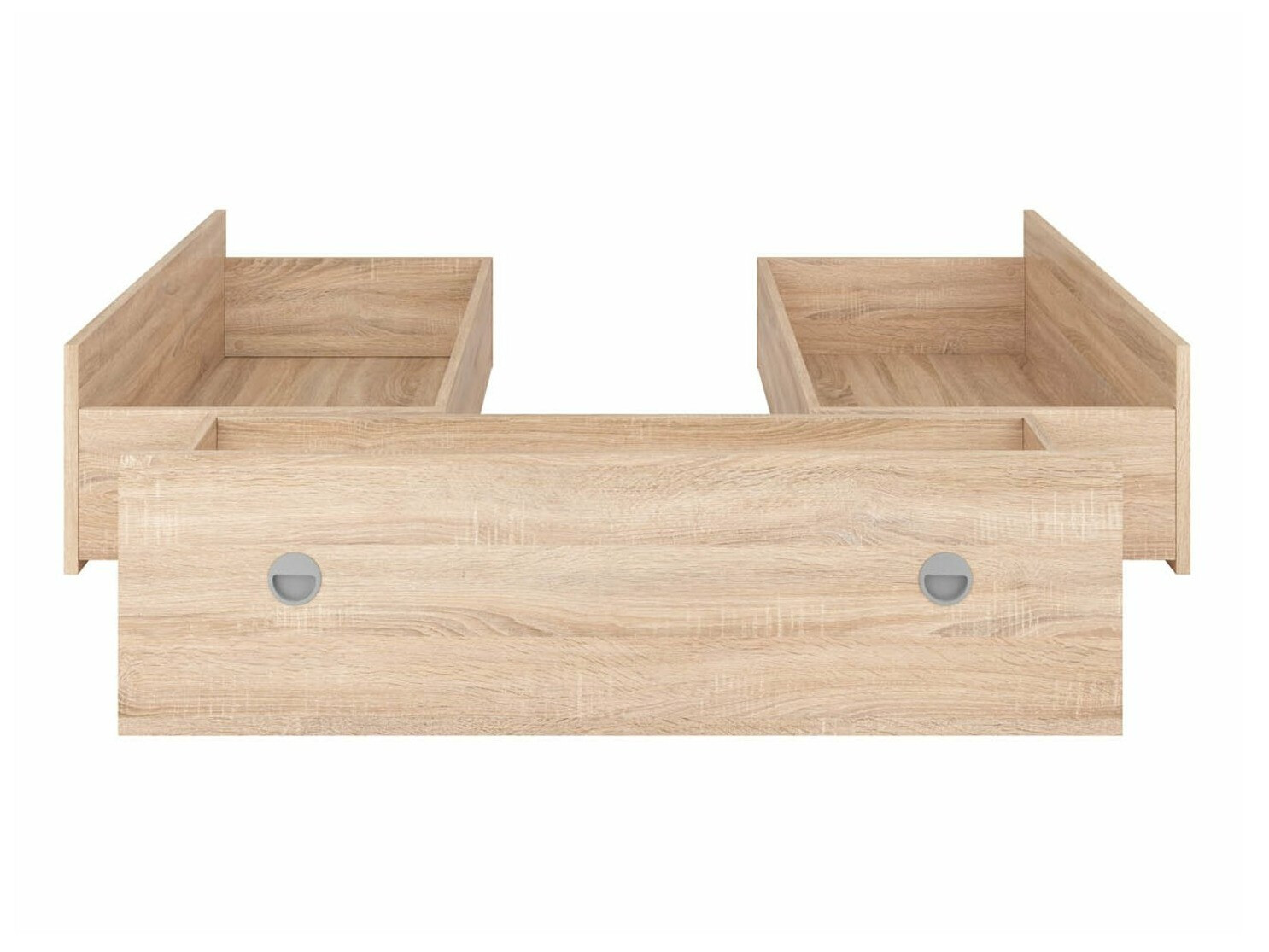 Gultas veļas kaste Novsore 129 (Sonomas ozols) (3 gab.)