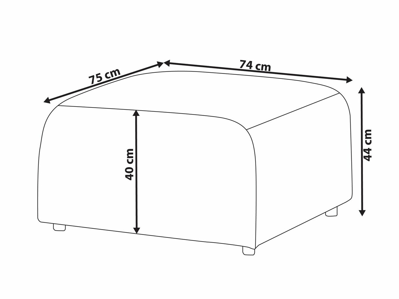 Пуф Balcoro 103 (Бежевый)