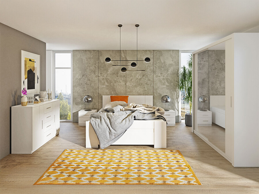 Спальный гарнитур Catromi 121 (Белый)