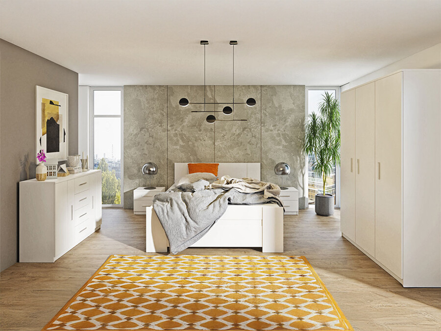 Спальный гарнитур Catromi 123 (Белый)