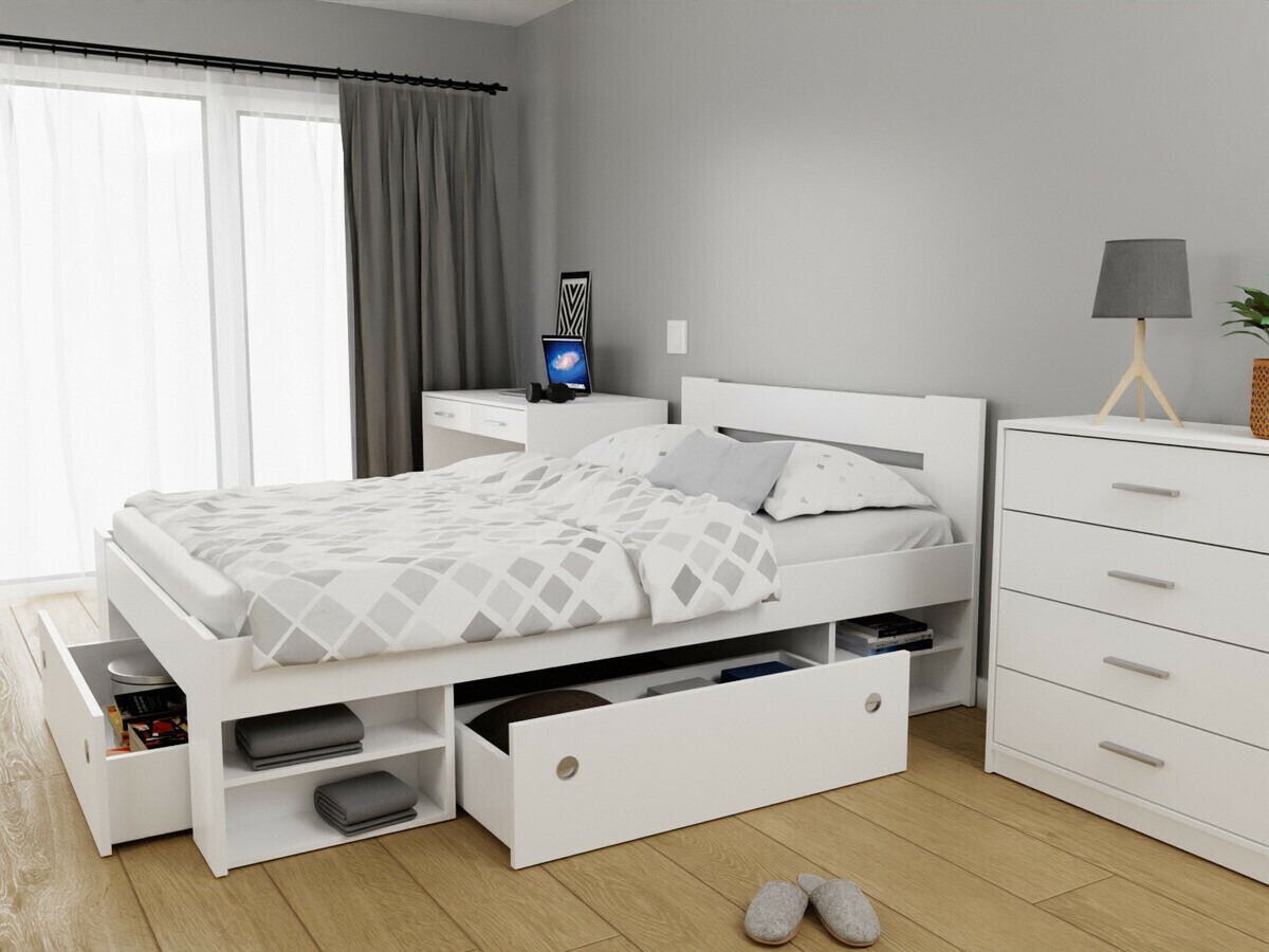 Ящик для постельного белья Novsore 129 (Белый) (3 шт.)