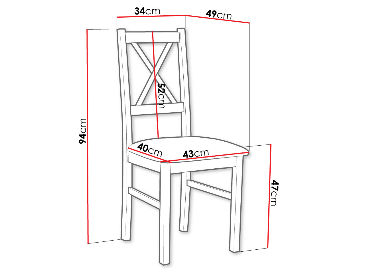 Стул Victorville 173 (Орех)