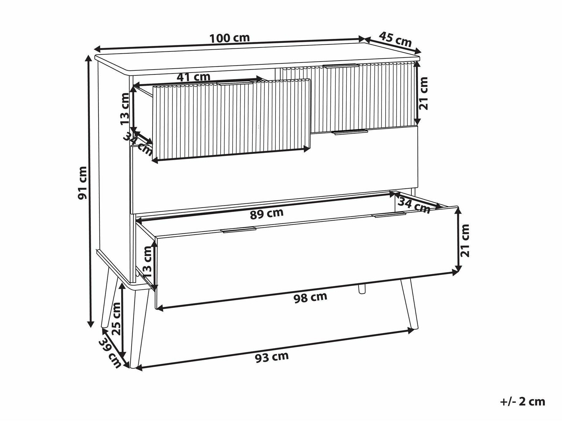 Kомод Lirfioe 100
