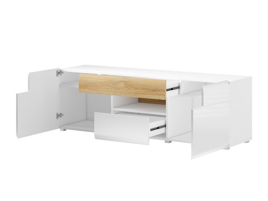 Набор для гостиной Torsone 104 (Антрацит + Gloss антрацит + Внук дуб)