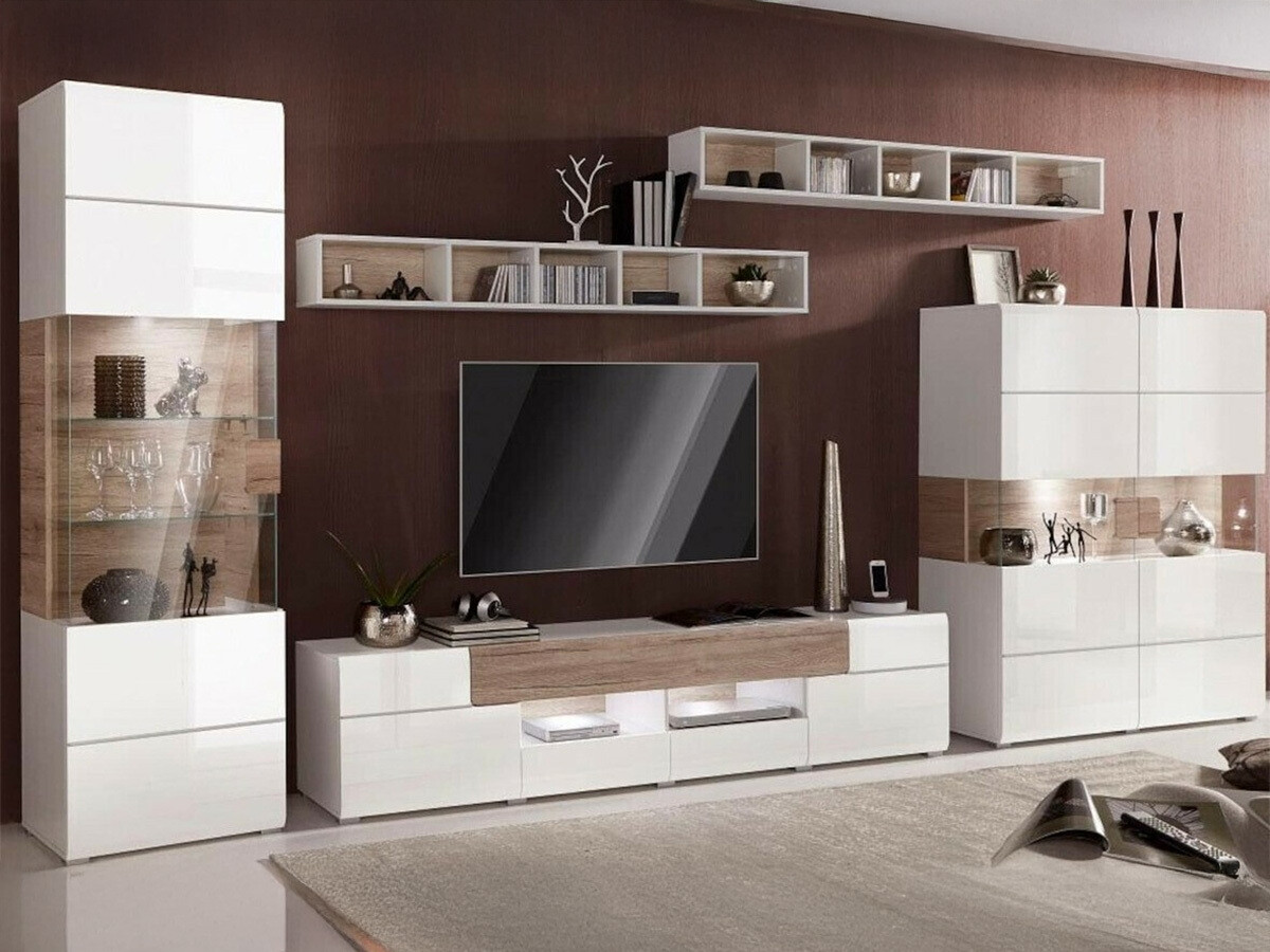 Piekarams plaukts Torsone 105 (Balts + Sanremo ozols)