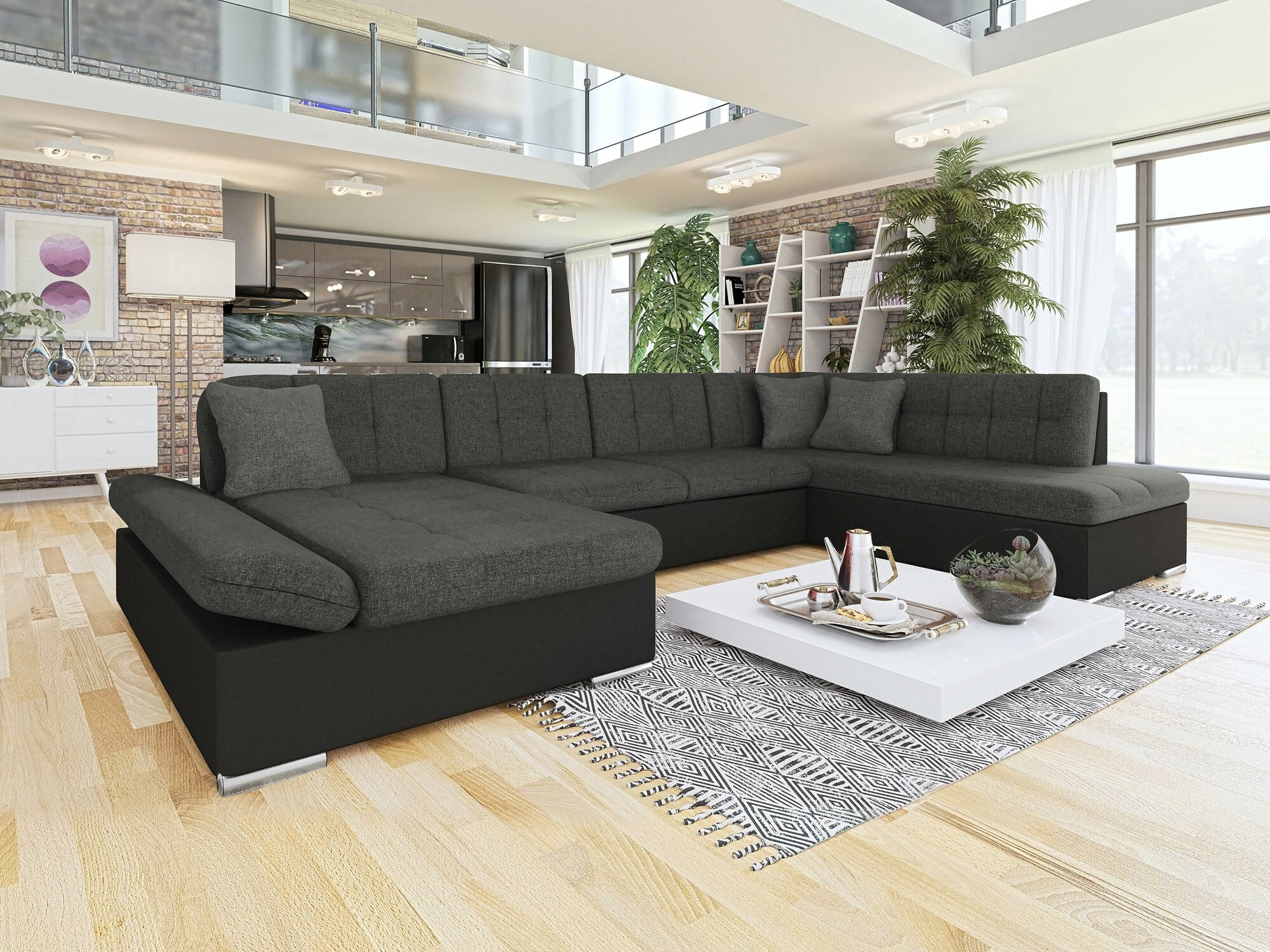 Stūra dīvāns Comfivo Tilia (Soft 011 + Lux 06 + Lux 05)