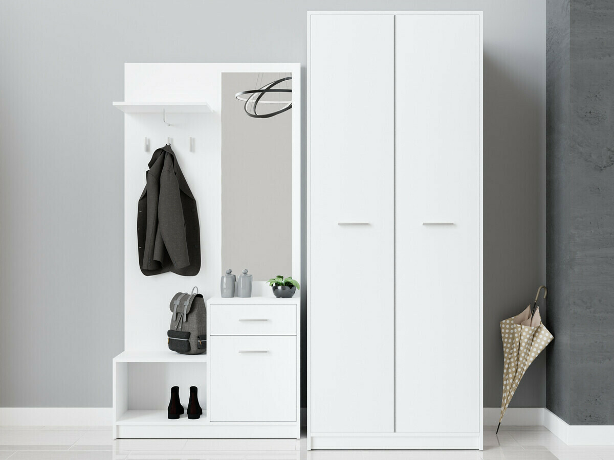 Priekšnama komplekts Novsore 146 (Balts)