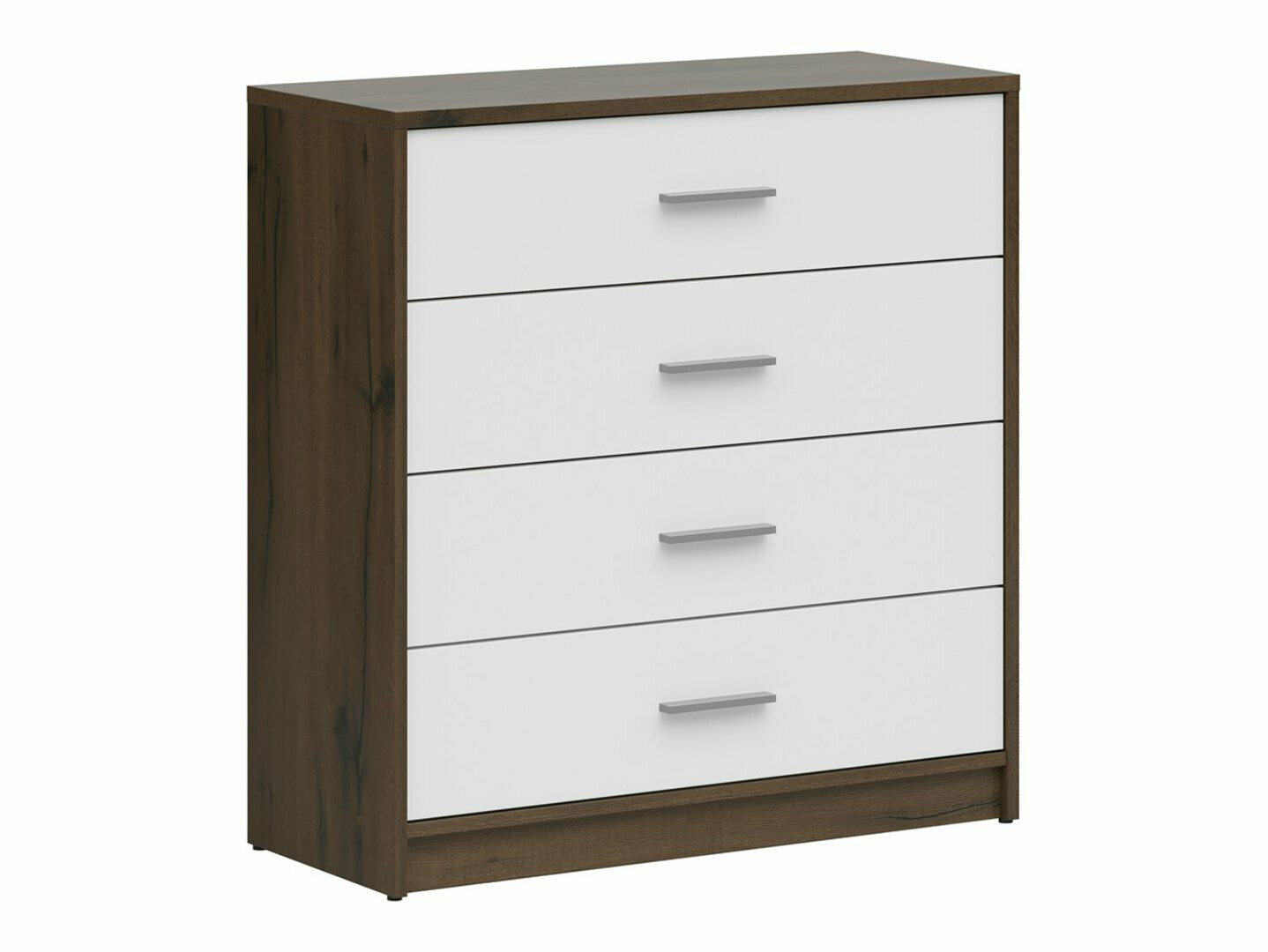Kомод Novsore 101 (Темный дуб + Белый)