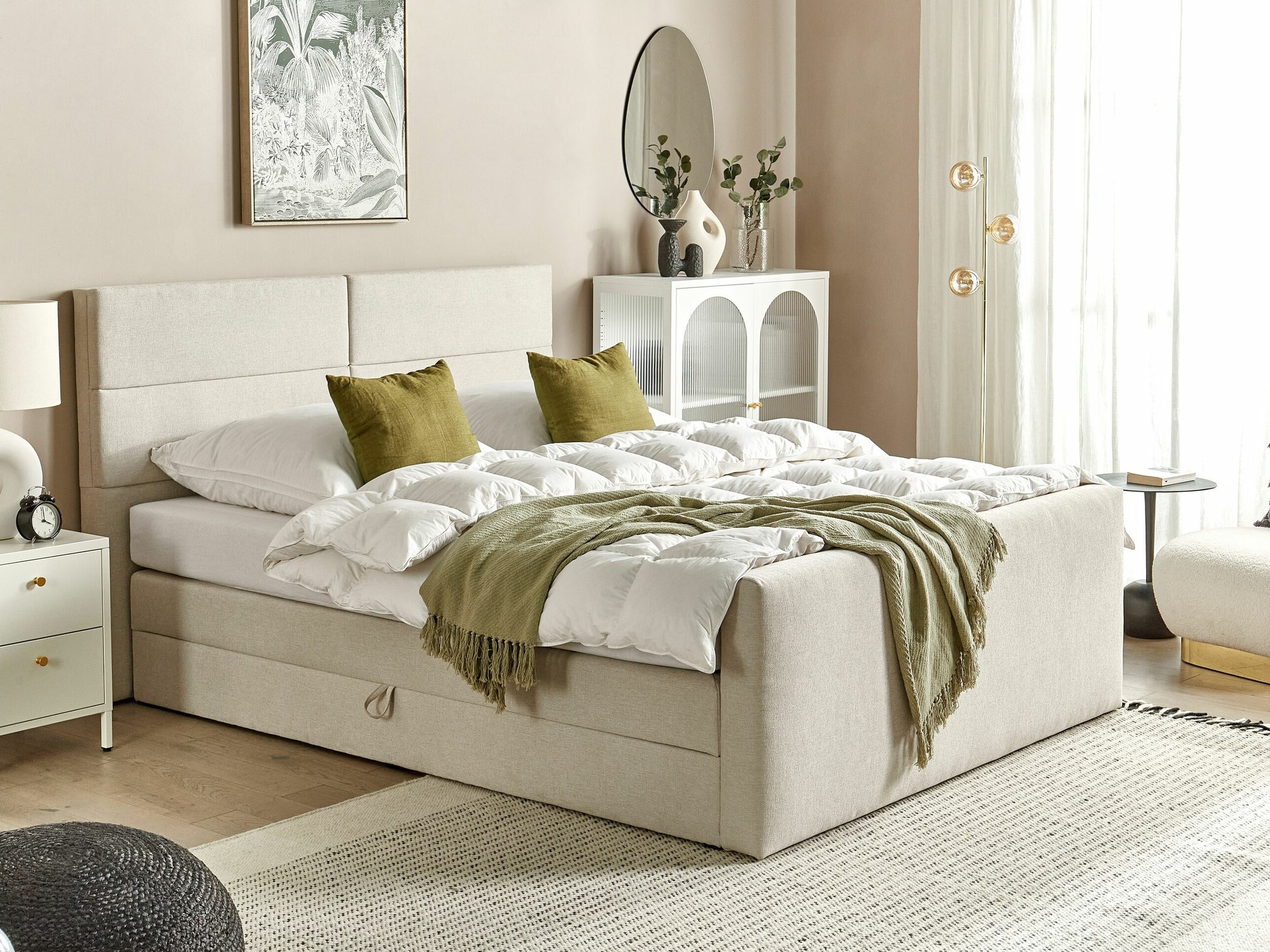 Континентальная кровать Berwyn 2394 (Бежевый)