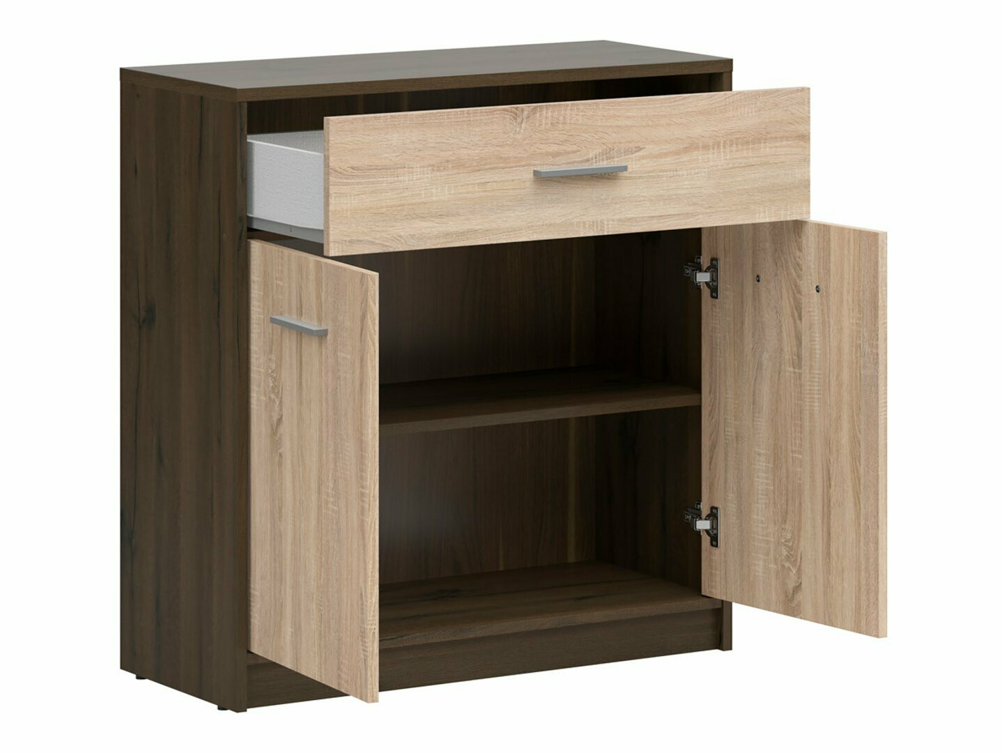 Kumode Novsore 115 (Tumšs ozols + Sonomas ozols)