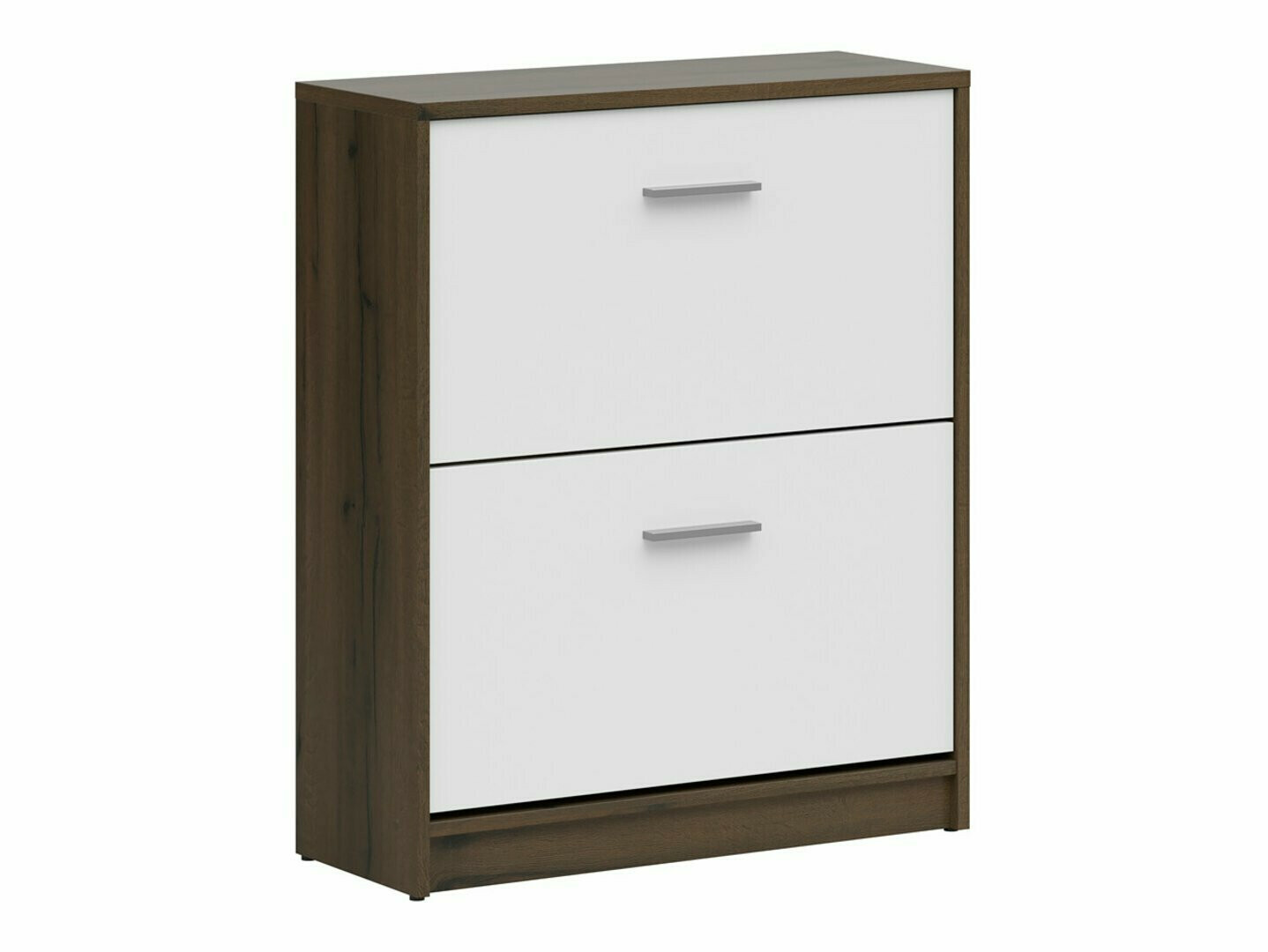 Kurpju kaste Novsore 112 (Tumšs ozols + Balts)