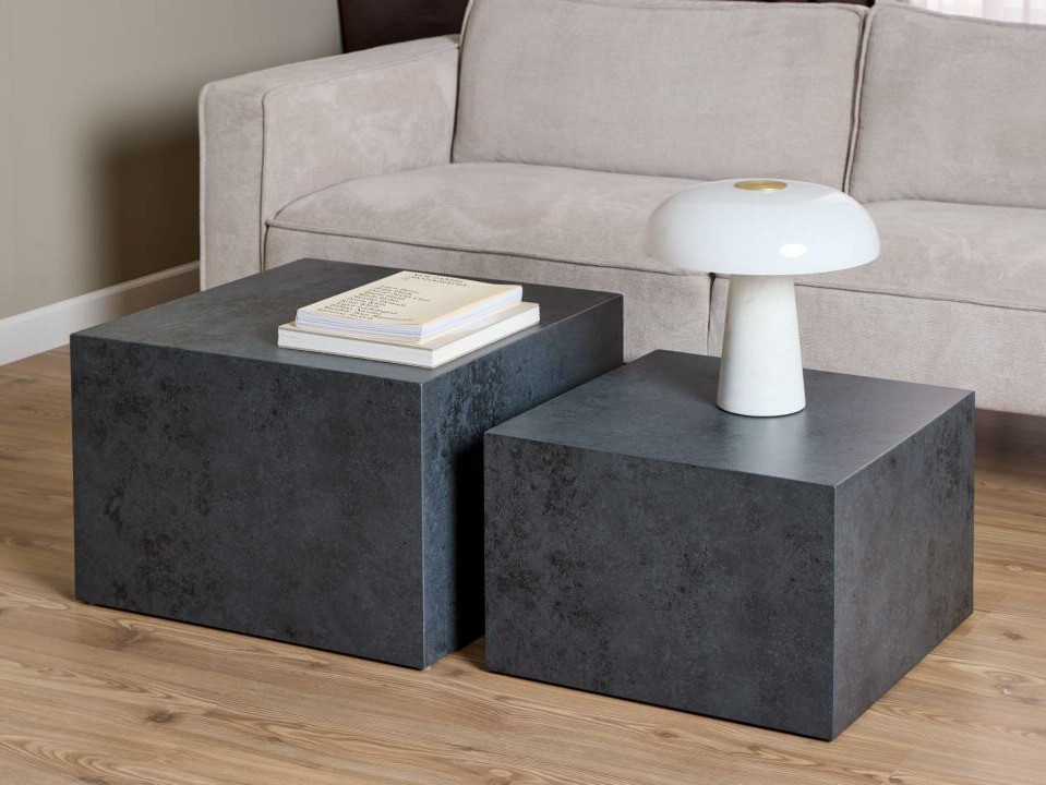 Комплект журнальных столиков Norsica 603 (Чёрный)