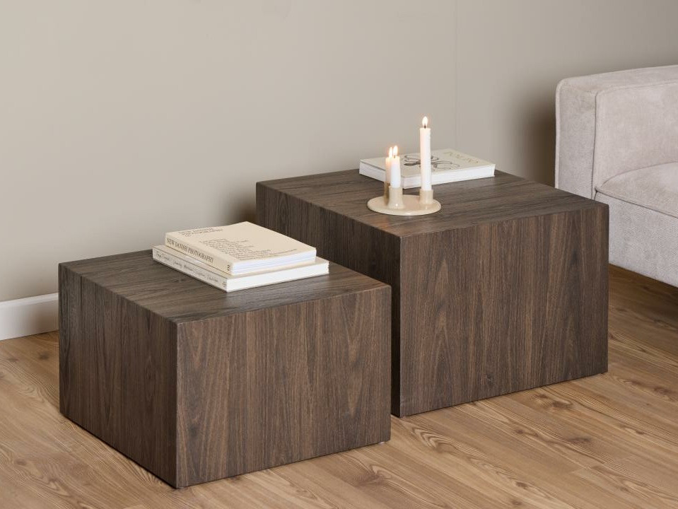 Комплект журнальных столиков Norsica 603 (Коричневый)