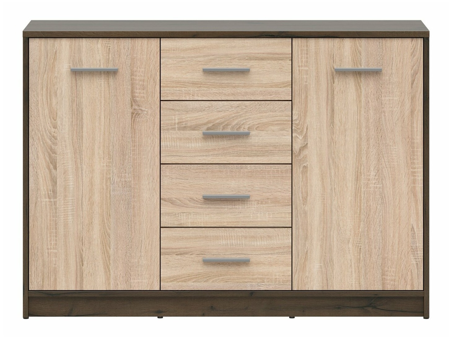 Kumode Novsore 118 (Tumšs ozols + Sonomas ozols)