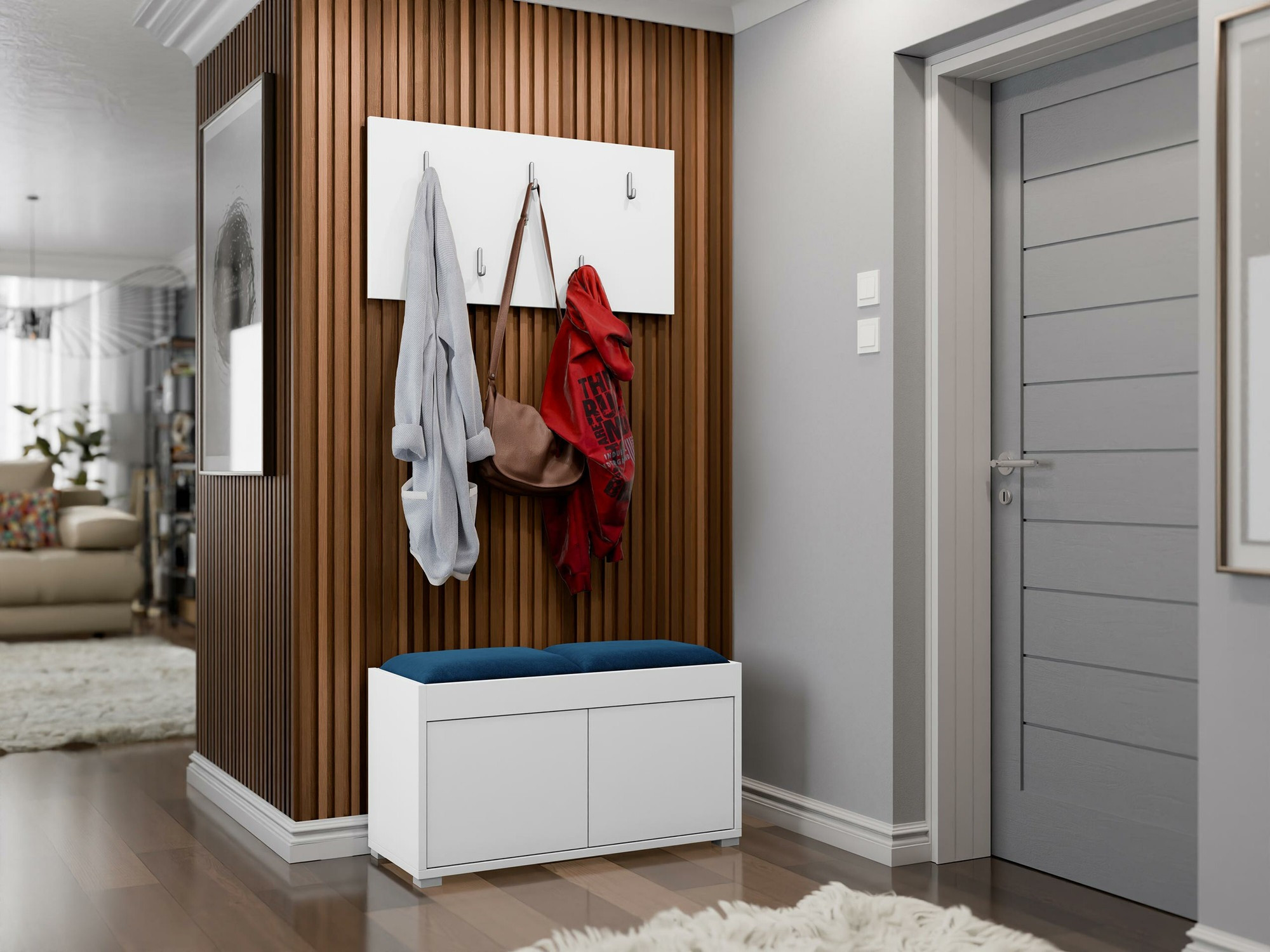 Priekšnama komplekts Comfivo Fersoe 117 (Balts)