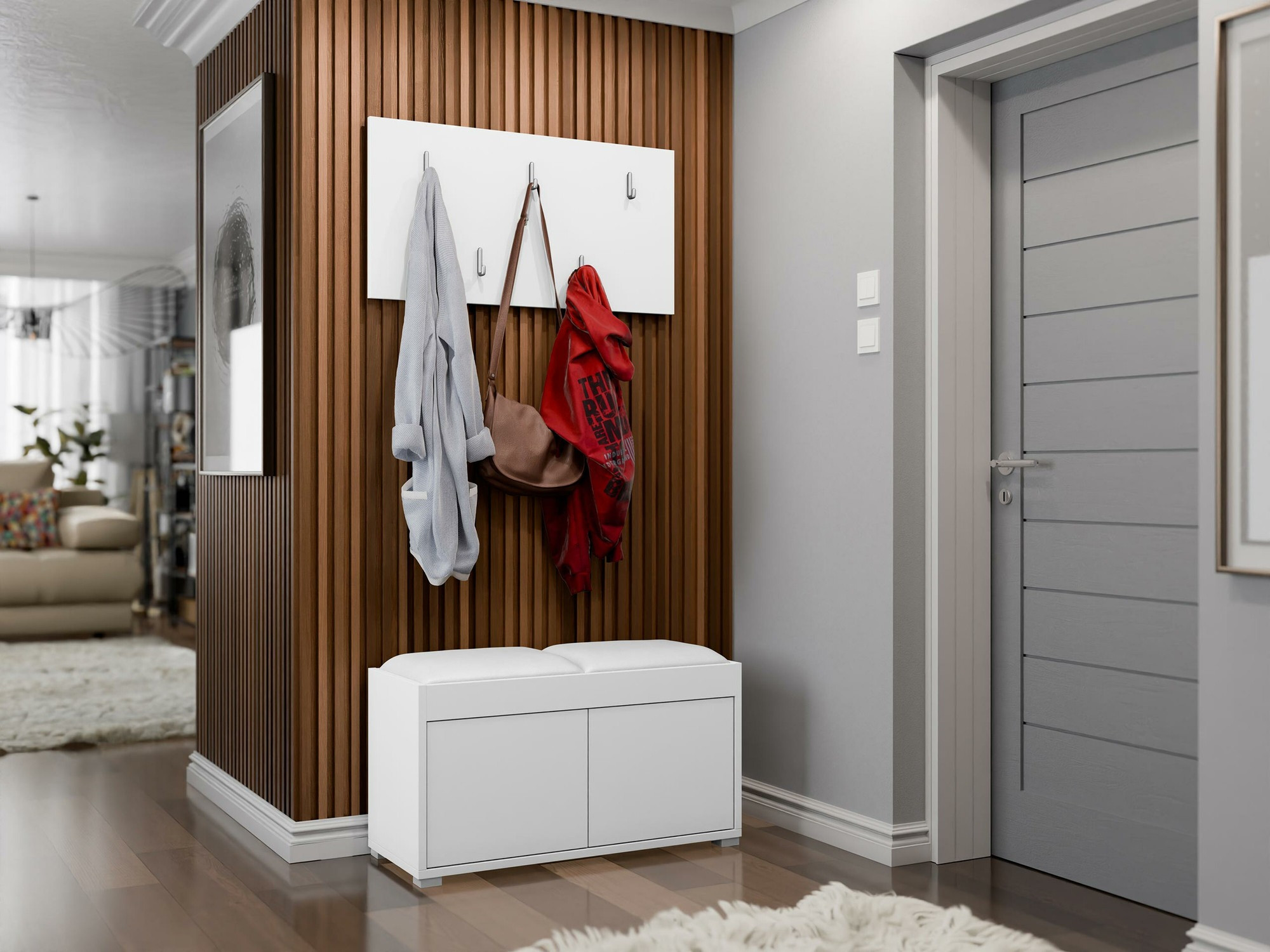 Прихожая Comfivo Fersoe 117 (Белый)