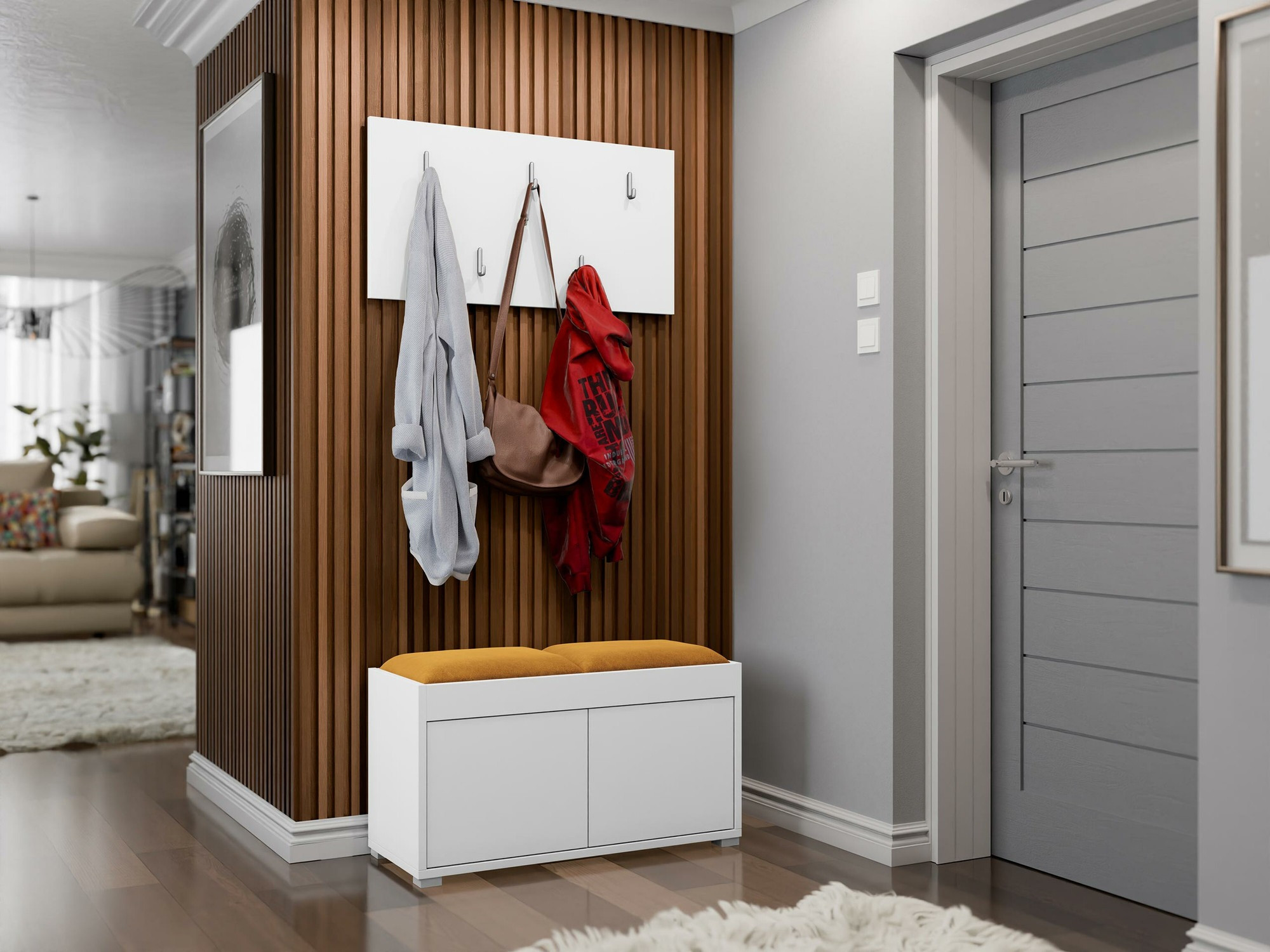 Прихожая Comfivo Fersoe 117 (Белый)