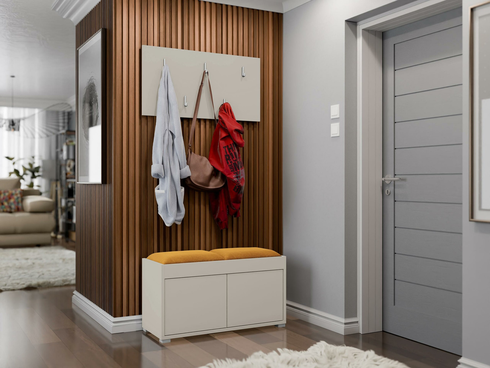 Прихожая Comfivo Fersoe 117 (Кашемир)