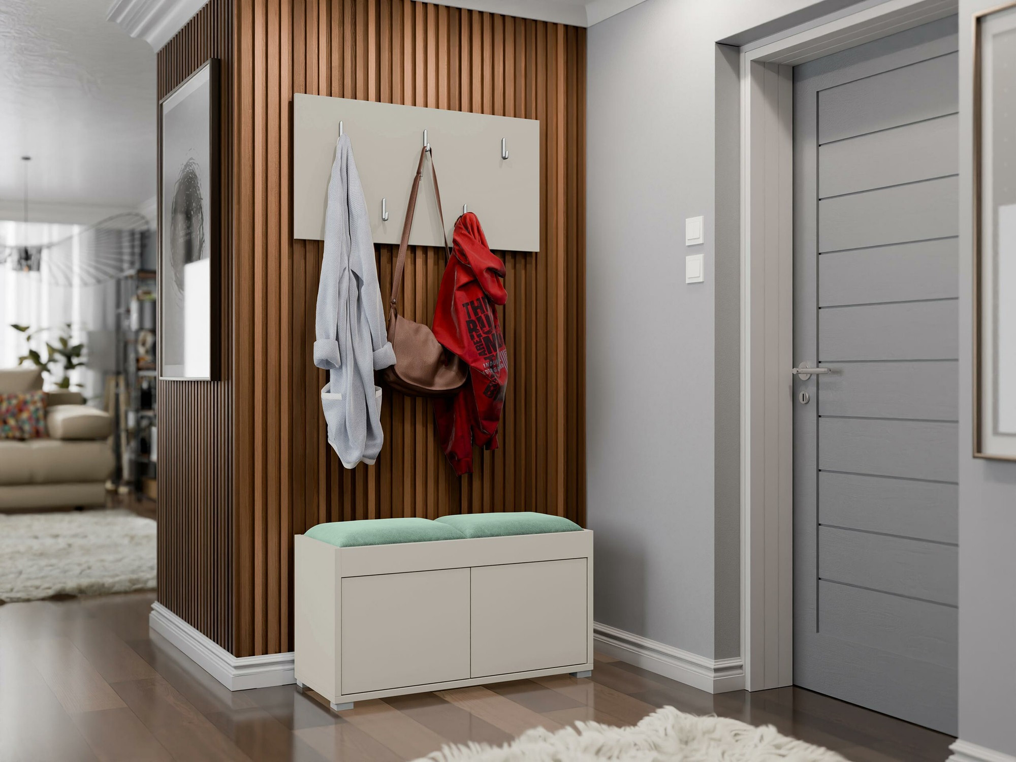 Прихожая Comfivo Fersoe 117 (Кашемир)