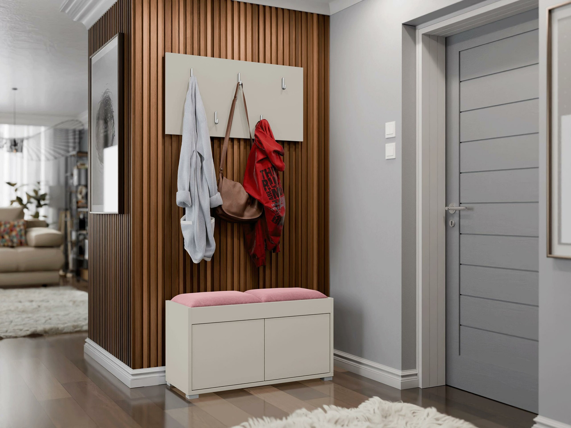 Прихожая Comfivo Fersoe 117 (Кашемир)