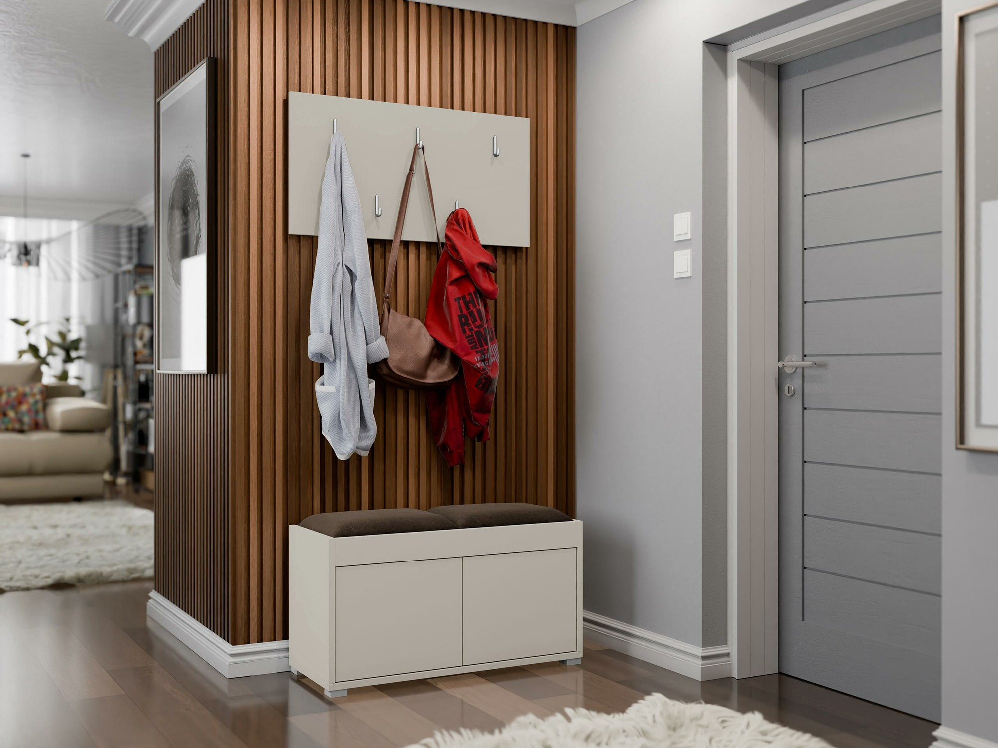 Прихожая Comfivo Fersoe 117 (Кашемир)