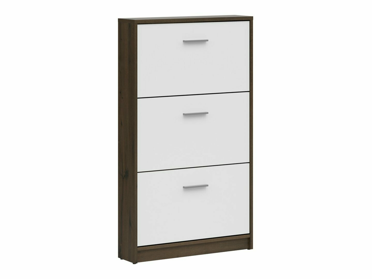 Kurpju kaste Novsore 113 (Tumšs ozols + Balts)