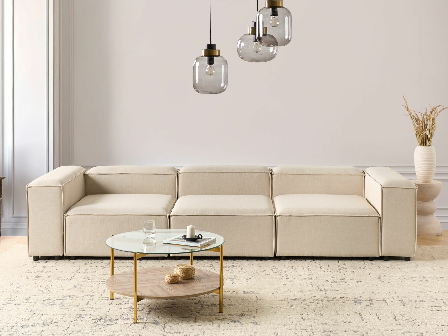 Moduļu krēsls Serophi 100 (Bēšs)