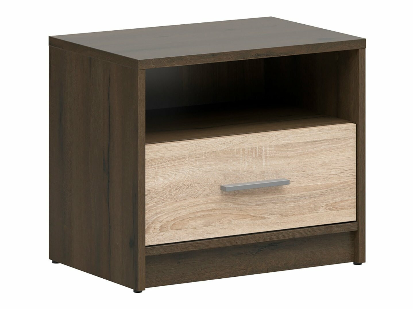 Naktsgaldiņš Novsore 102 (Tumšs ozols + Sonomas ozols)