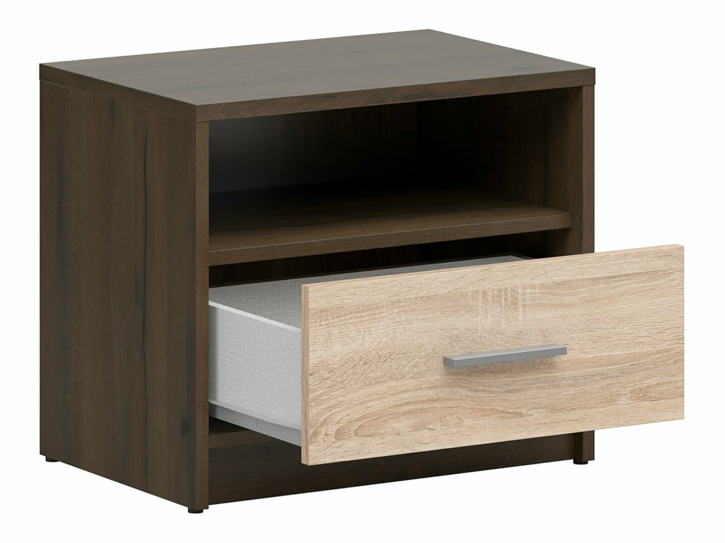 Naktsgaldiņš Novsore 102 (Tumšs ozols + Sonomas ozols)