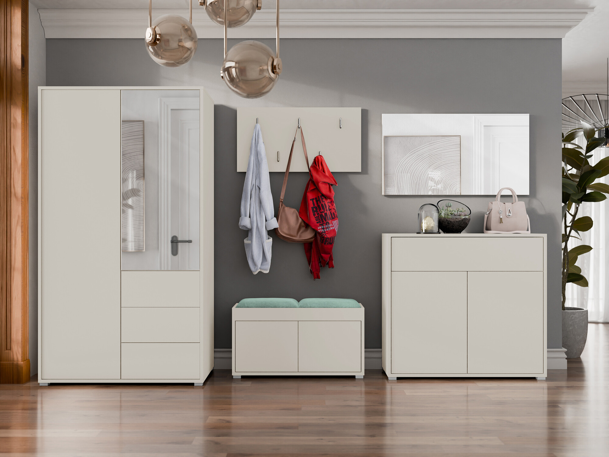 Priekšnama komplekts Comfivo Fersoe 118 (Kašmirs)