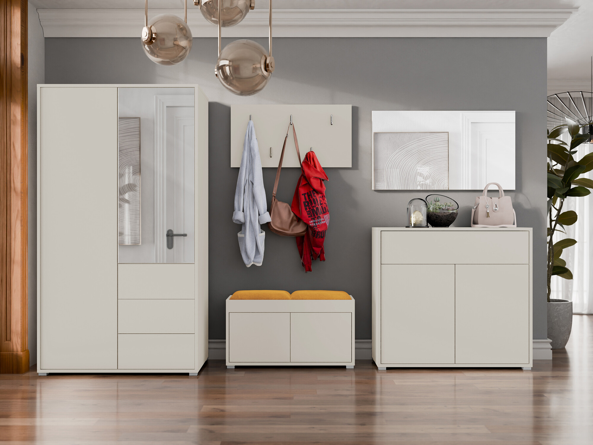 Прихожая Comfivo Fersoe 118 (Кашемир)