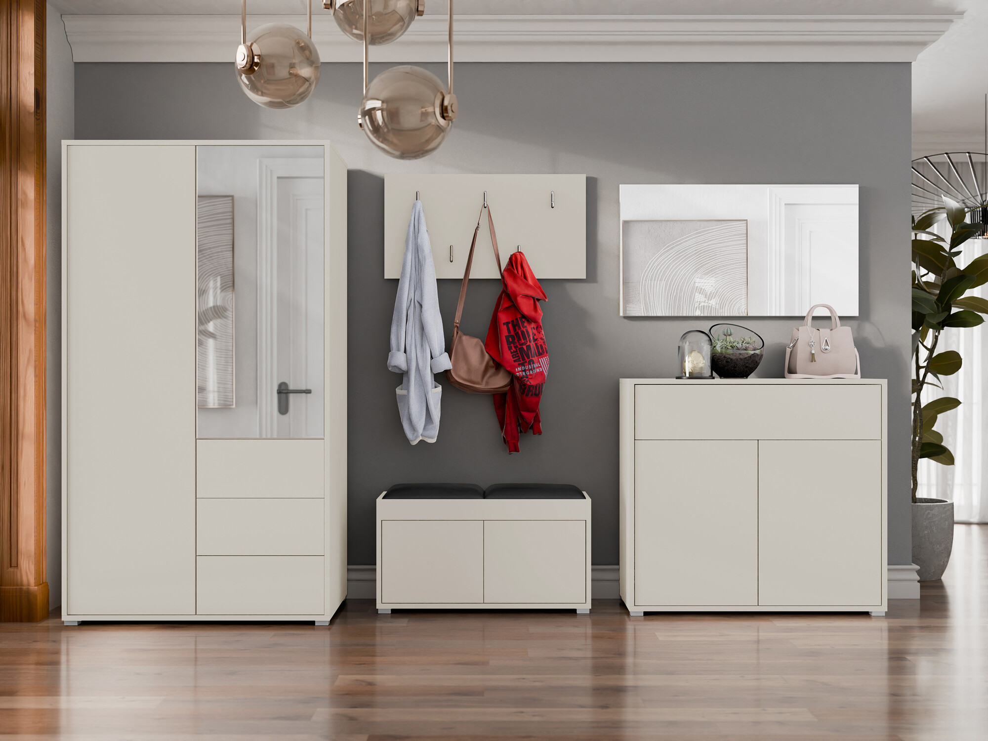 Прихожая Comfivo Fersoe 118 (Кашемир)