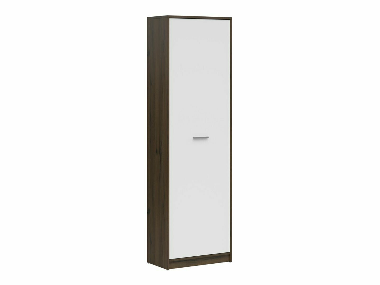 Стеллаж Novsore 114 (Темный дуб + Белый)