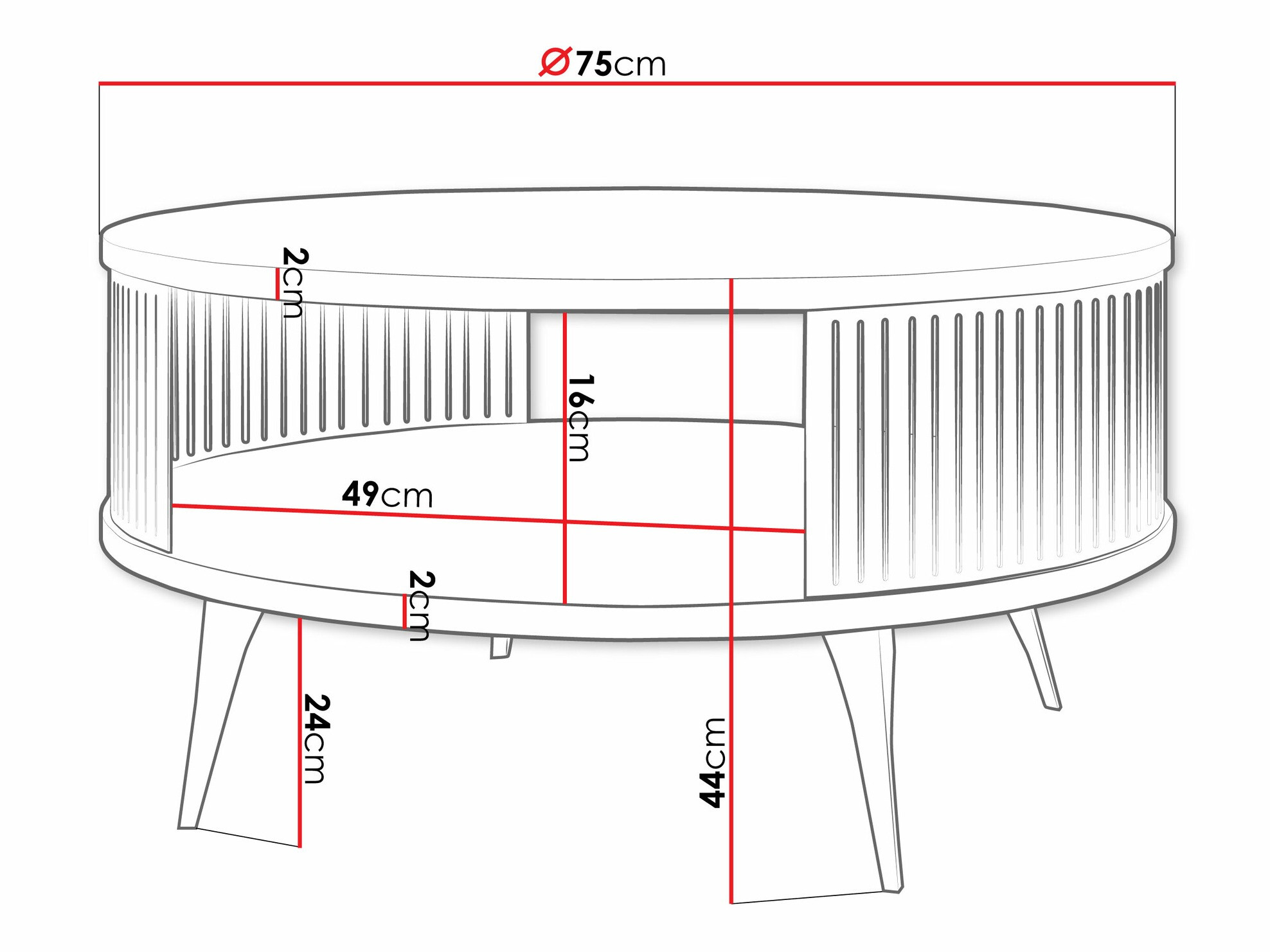 Žurnālu galdiņš Sordore 104 (Tumši rozā + Balts marmors)