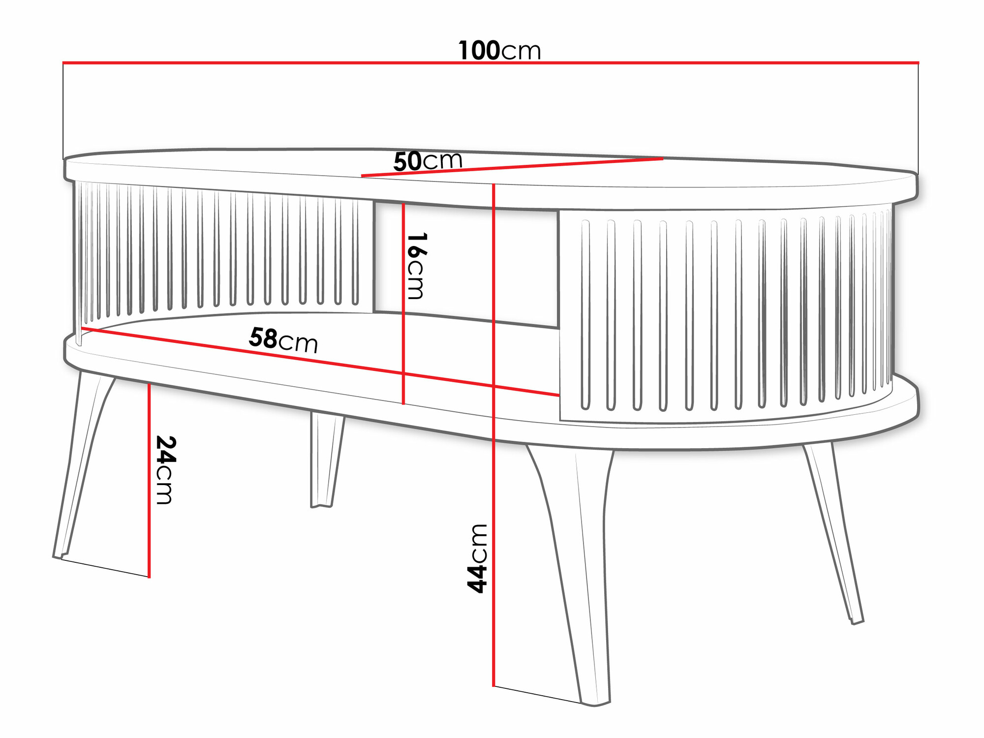Žurnālu galdiņš Sordore 105 (Melns + Melnais marmors)