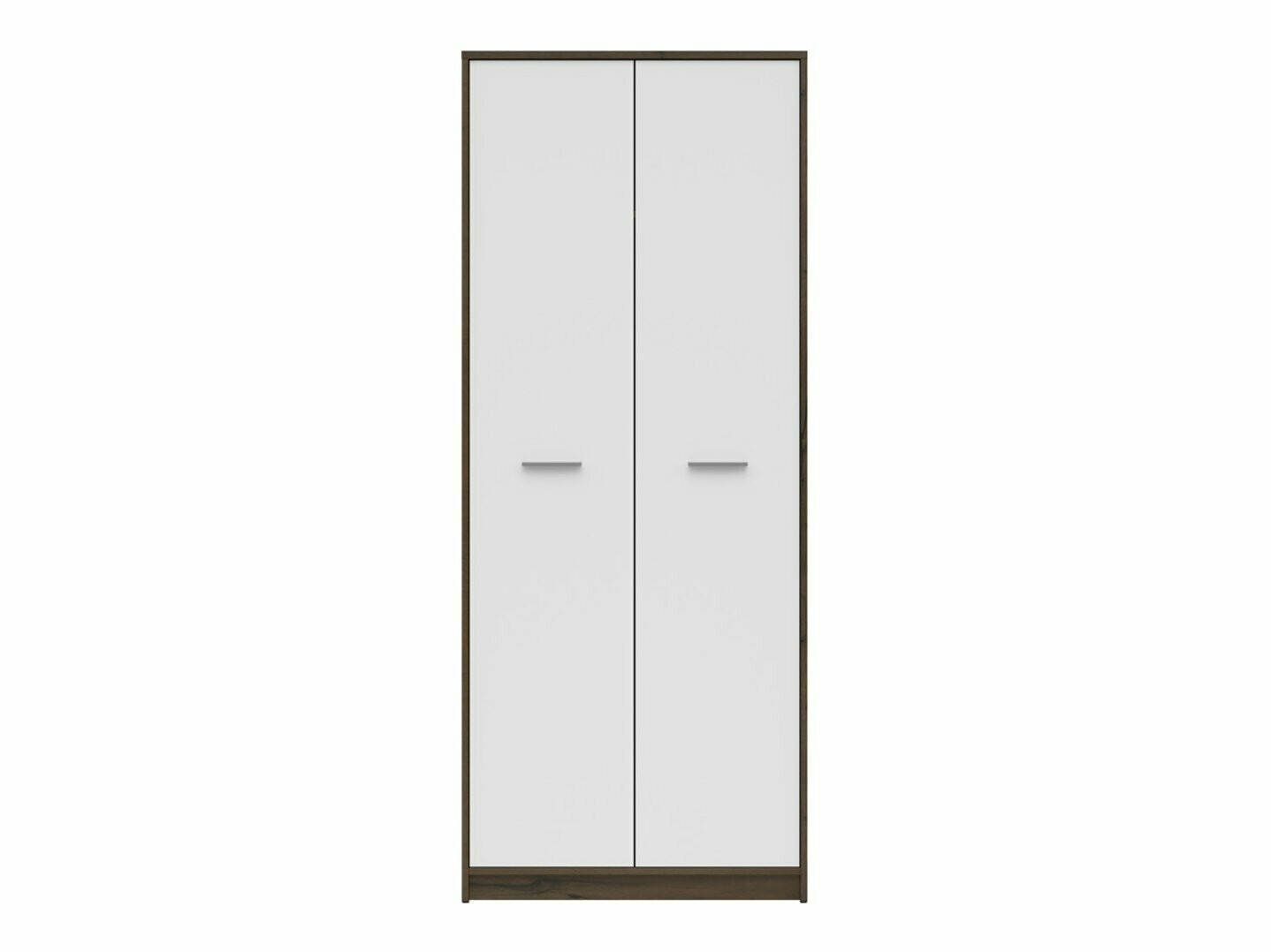 Skapis Novsore 120 (Tumšs ozols + Balts)