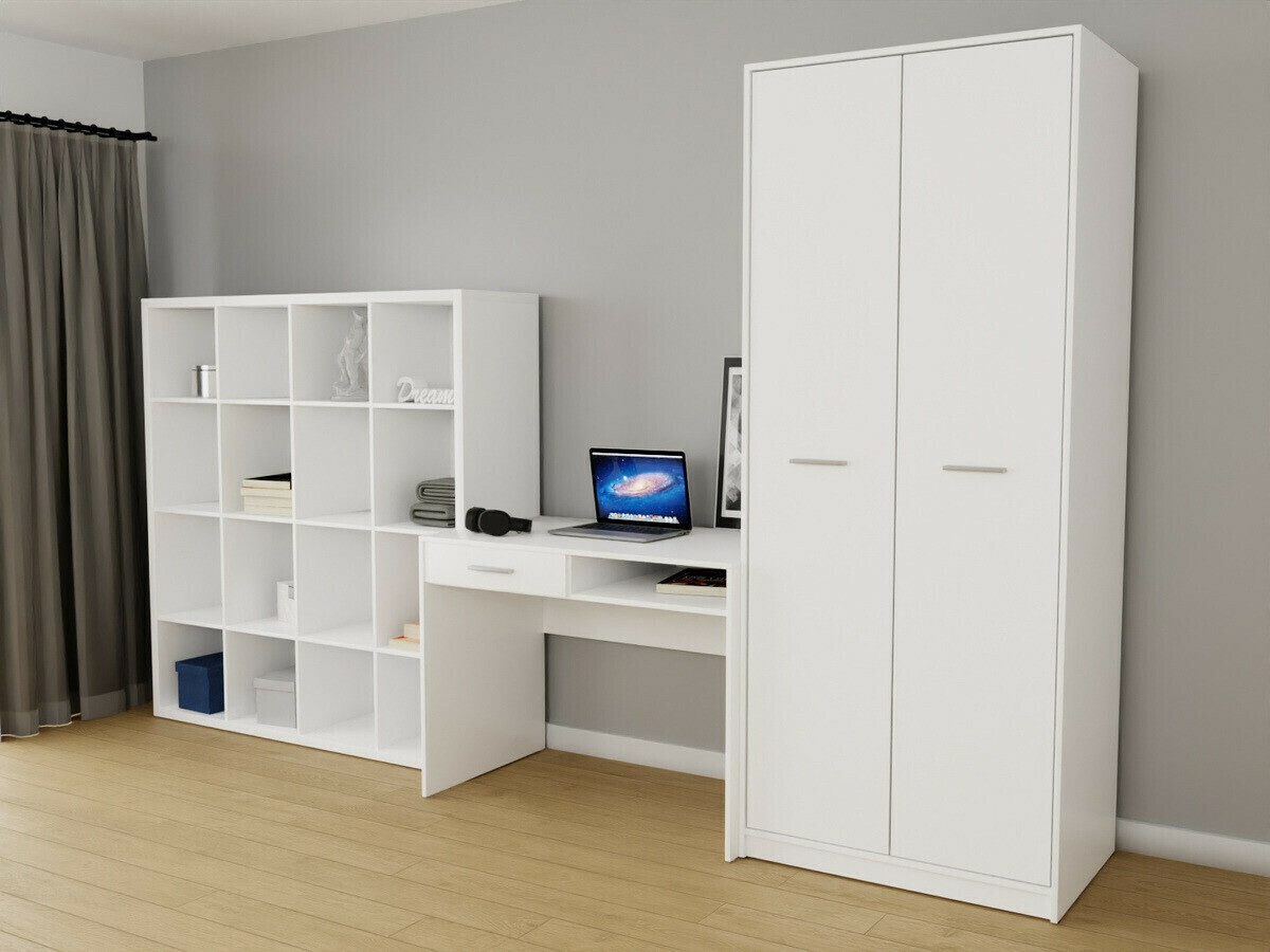 Mājas biroja komplekts Novsore 153 (Balts)