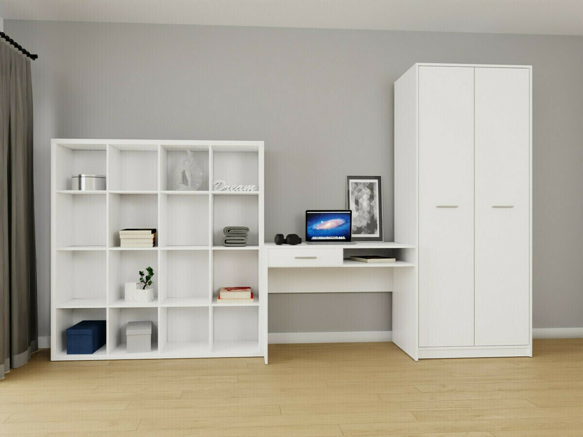 Mājas biroja komplekts Novsore 153 (Balts)