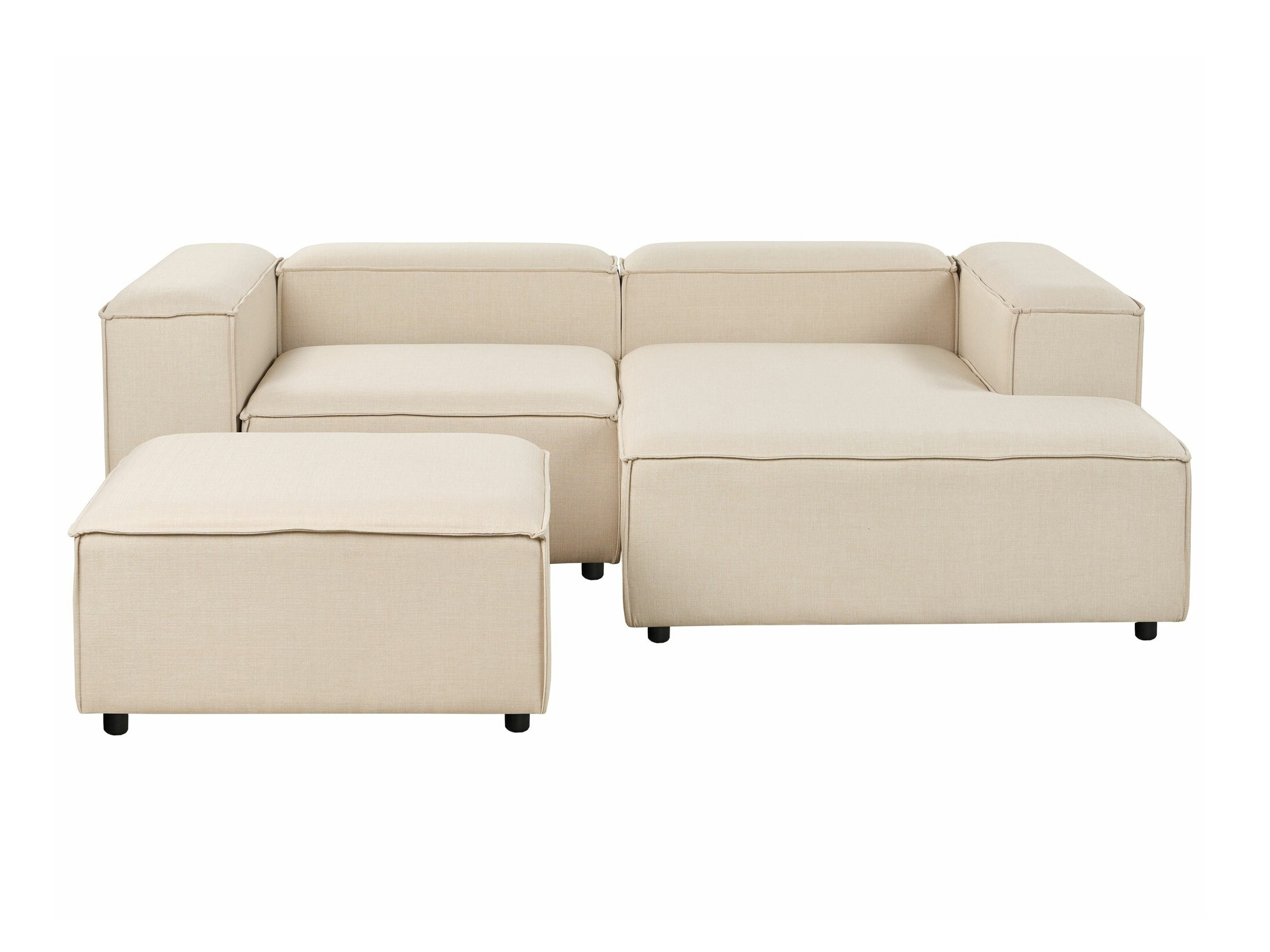 Mīksto mēbeļu komplekts Serophi 105 (Bēšs)