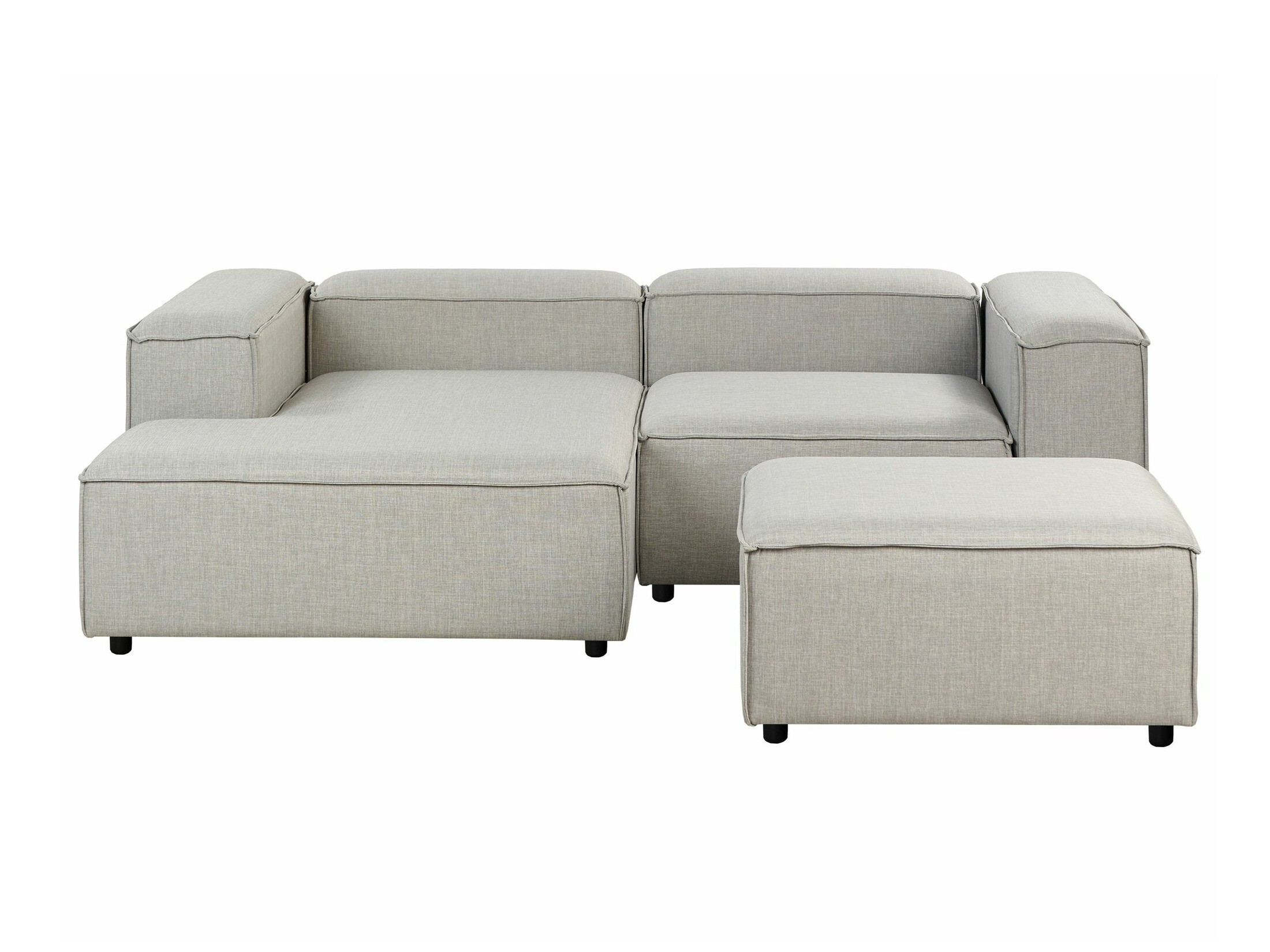 Mīksto mēbeļu komplekts Serophi 105 (Pelēks)