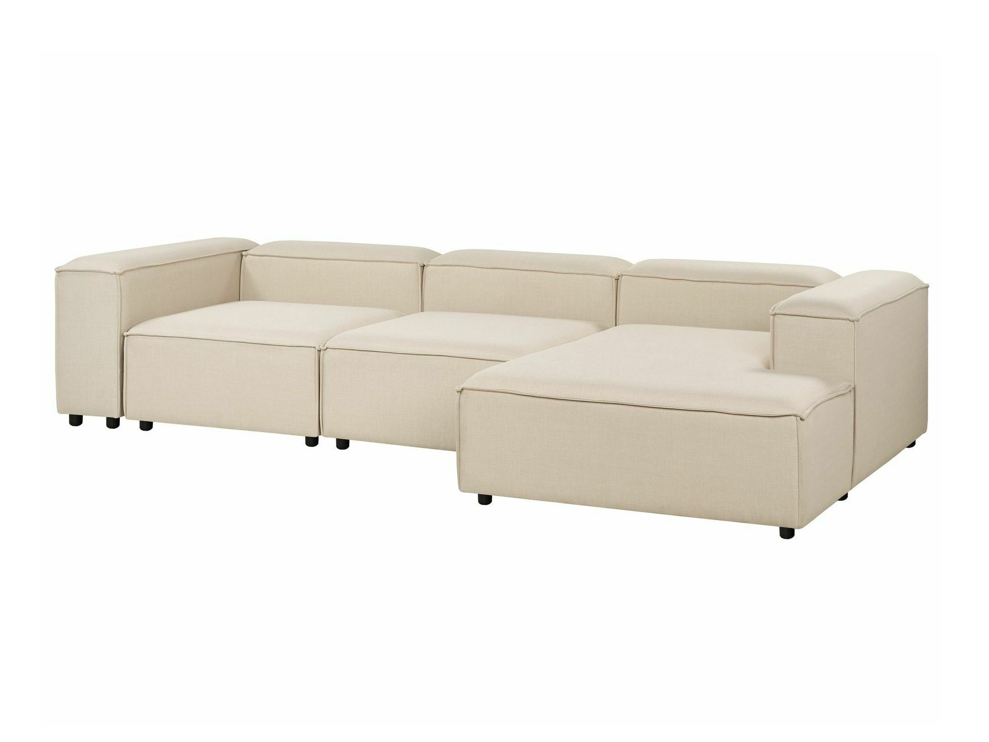 Moduļu stūra dīvāns Serophi 106 (Bēšs)