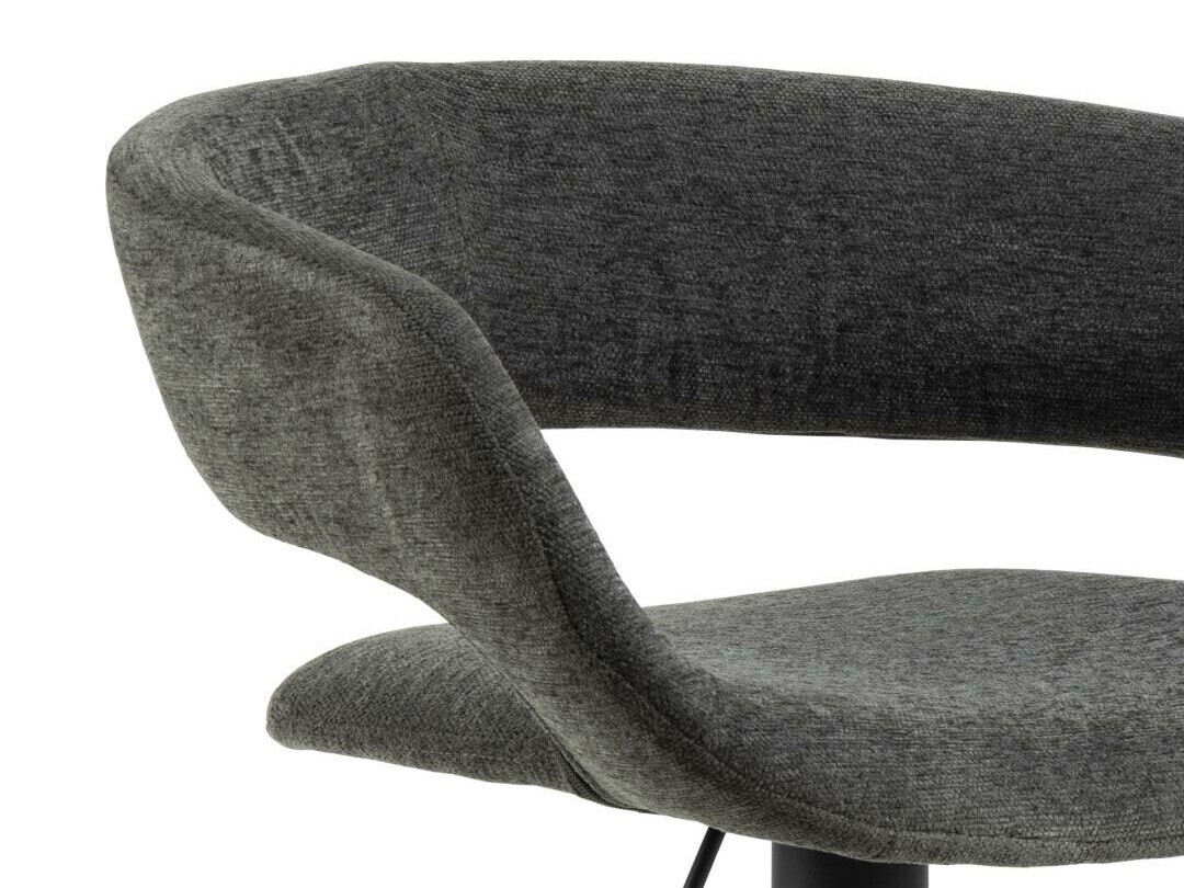 Низкий барный стул Norsica 280 (Серый + Чёрный)