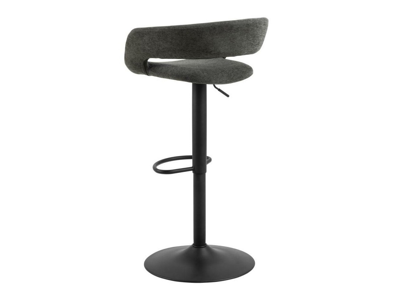 Низкий барный стул Norsica 280 (Серый + Чёрный)