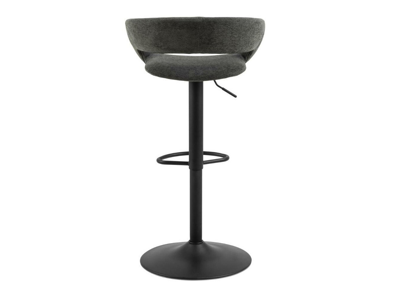 Низкий барный стул Norsica 280 (Серый + Чёрный)