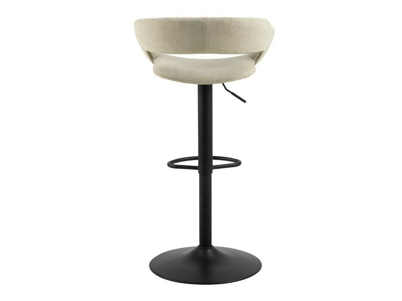 Низкий барный стул Norsica 280 (Светло-коричневый + Чёрный)