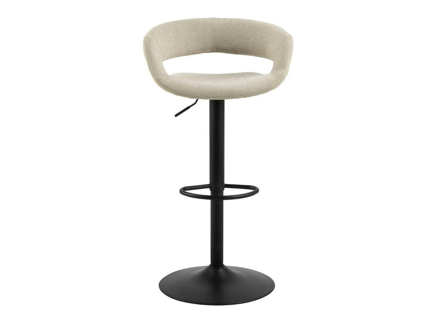 Низкий барный стул Norsica 280 (Светло-коричневый + Чёрный)