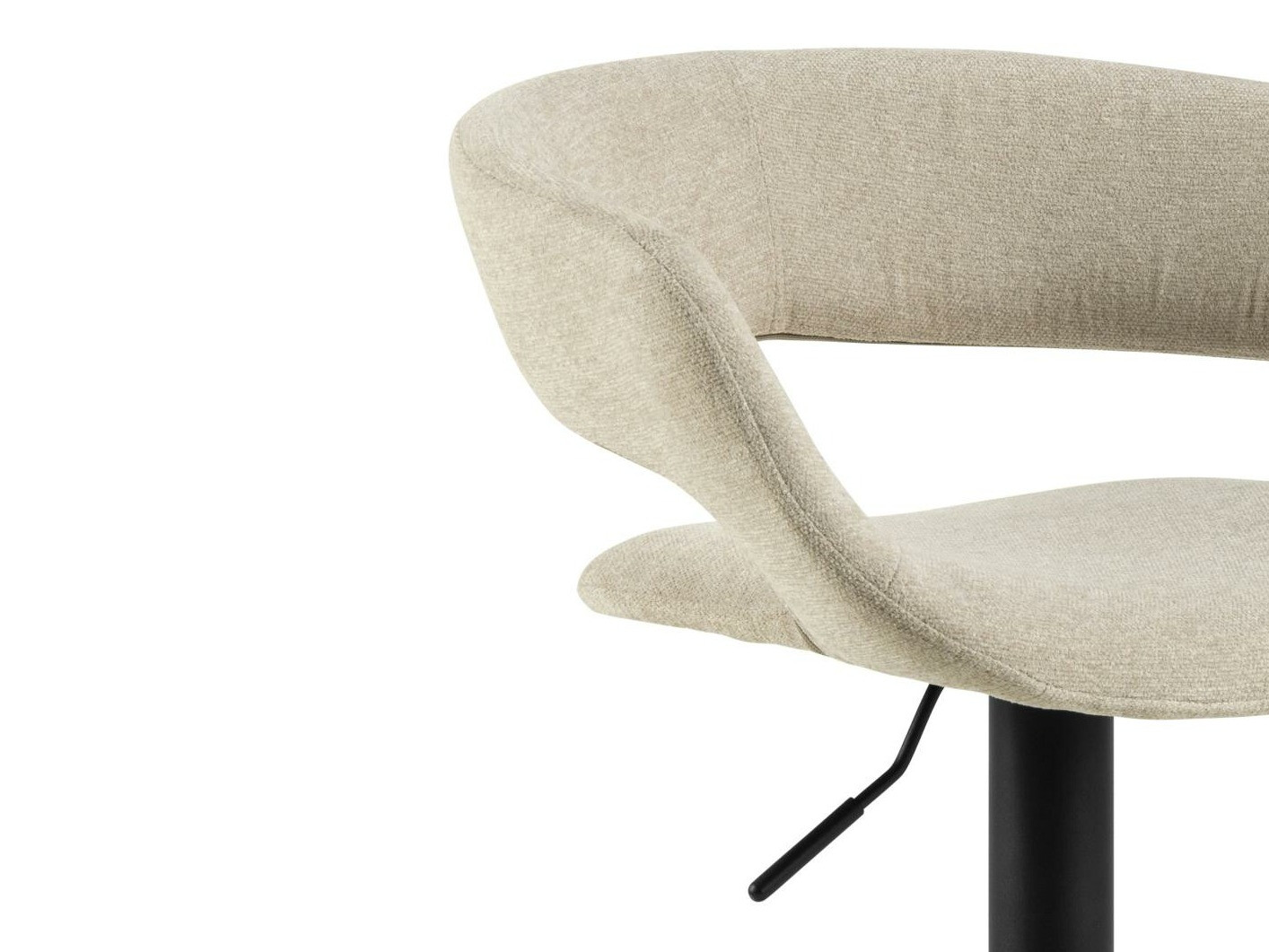 Zemais bāra krēsls Norsica 280 (Gaiši brūns + Melns)