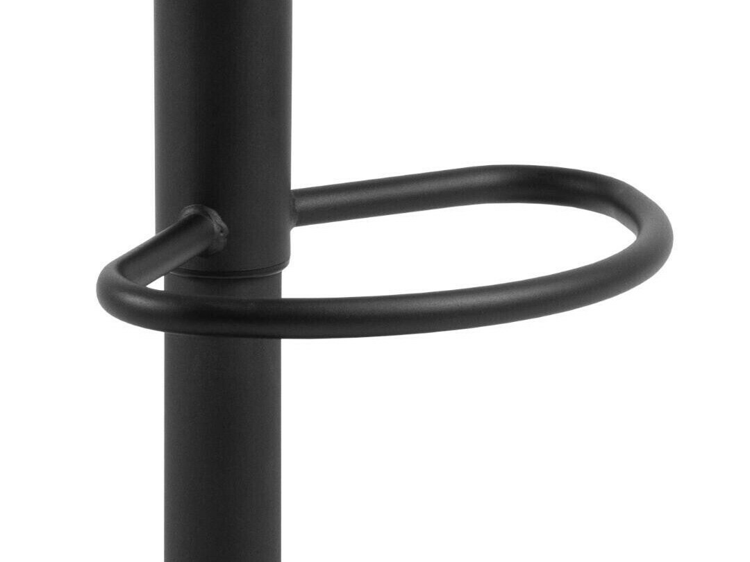 Zemais bāra krēsls Norsica 280 (Pelēks + Melns)